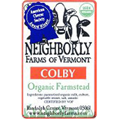Neighborly Farms of Vermont Colby neighborly farms of vermont colby cheese