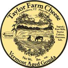 Taylor Farm Cheese Vermont Aged Gouda taylor farm cheese vermont aged gouda cheese