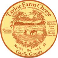 Taylor Farm Cheese Garlic Gouda taylor farm cheese garlic gouda cheese