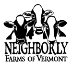 neighborly farms neighborly farms of vermont logo